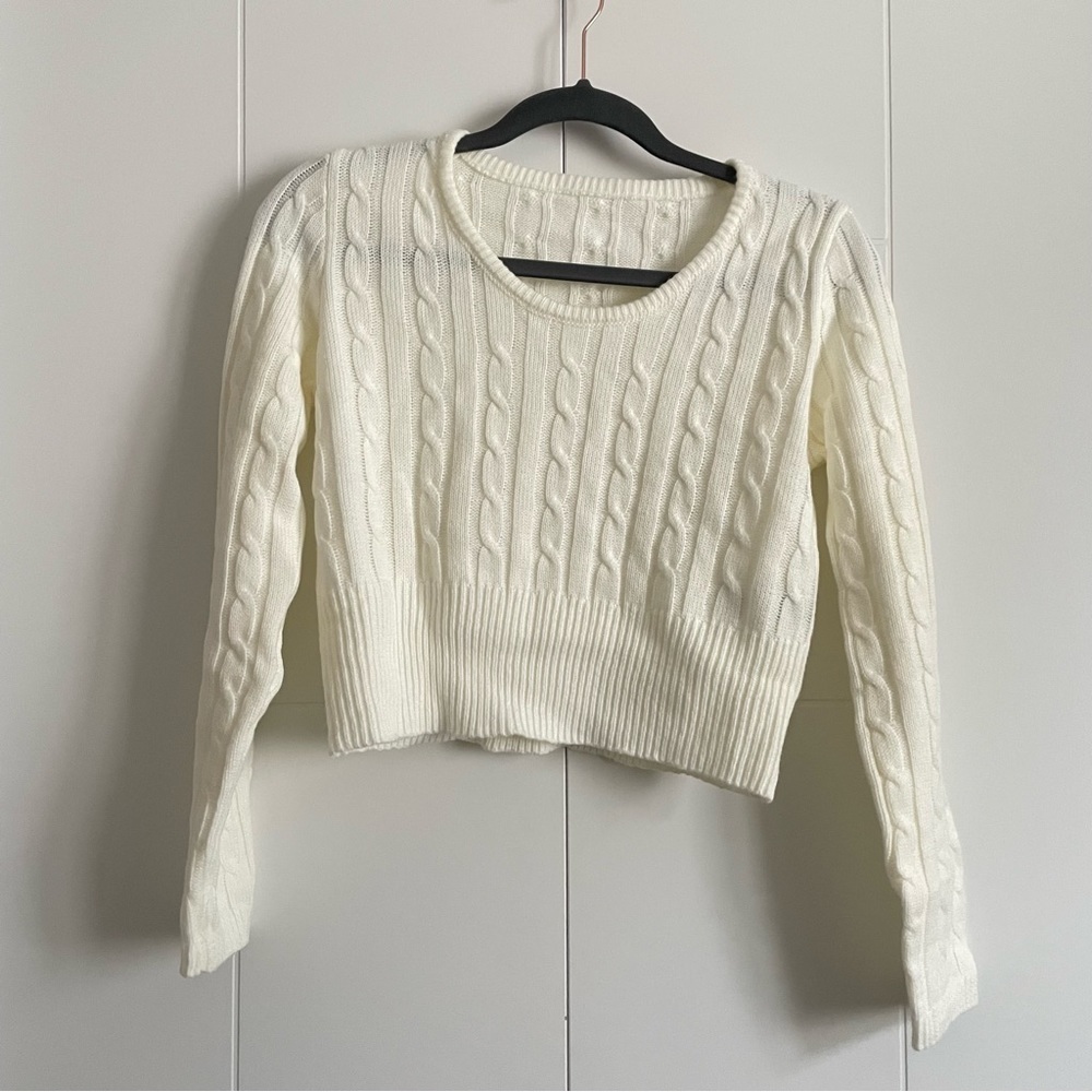 3/$25 SHEIN Cable Sweater